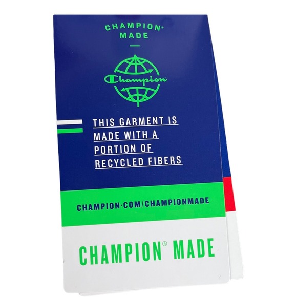 Champion Mens Fleece Jogger Pants Size L (32x31") Gray-Multi Graphic Tapered Leg - Picture 8 of 9